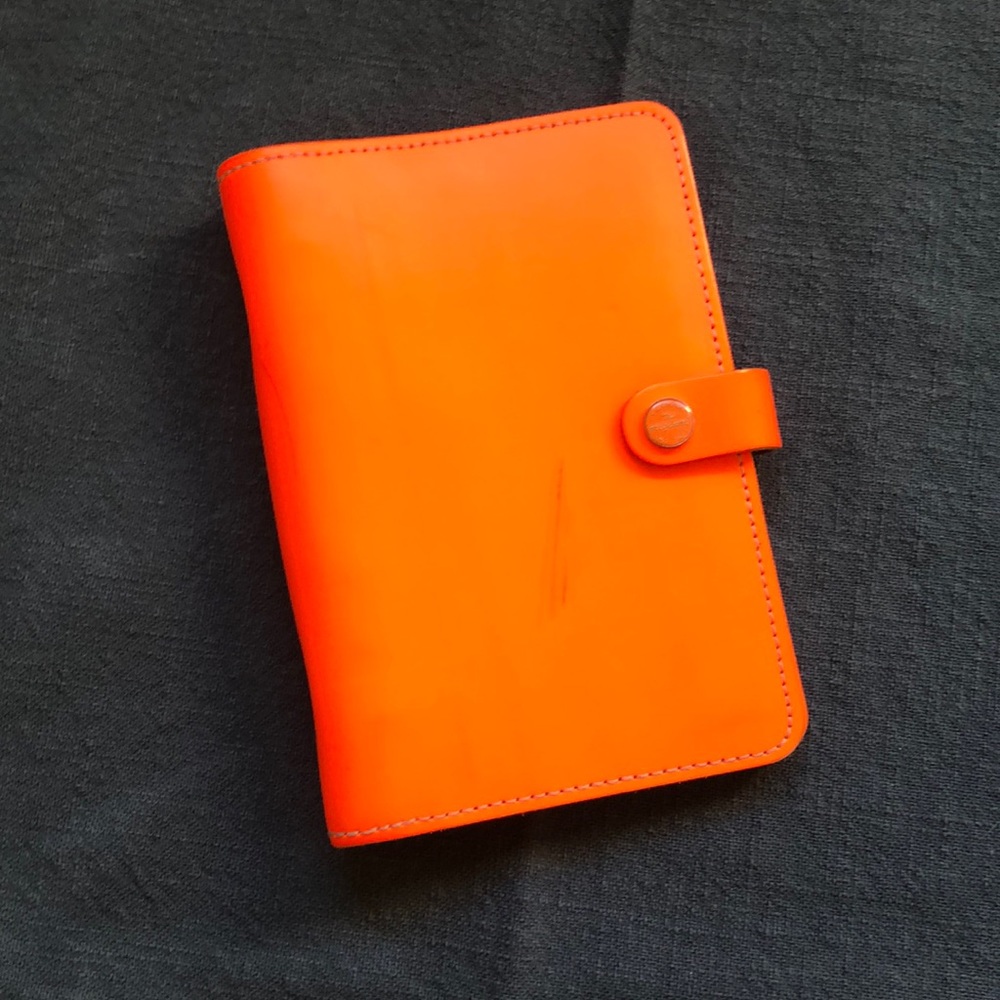 Filofax Original, Neon Orange